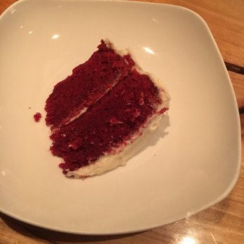 Simon's - Complimentary red velvet cake. - Italian Near Me - Des Moines, Iowa Simon's - Complimentary red velvet cake. - Italian Near Me - Des Moines, Iowa