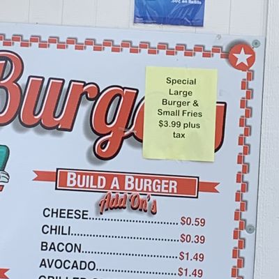 Menu photo 1 Brenda's Burgers San Antonio, TX