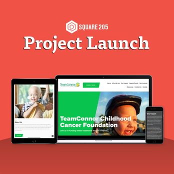 Square 205 - Project Launch announcement for TeamConnor - Graphic Design Near Me - Denton, Texas