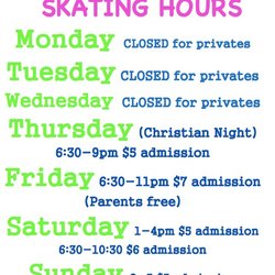 Skateville - Regular hours
