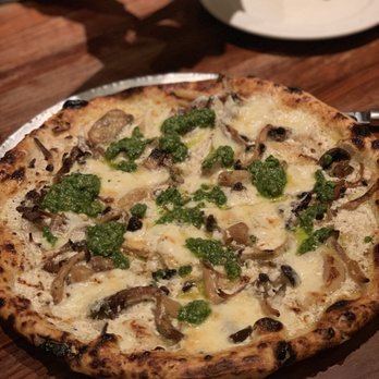 Nightingale - Mushroom pizza - Live/Raw Food Near Me - Vancouver, British Columbia