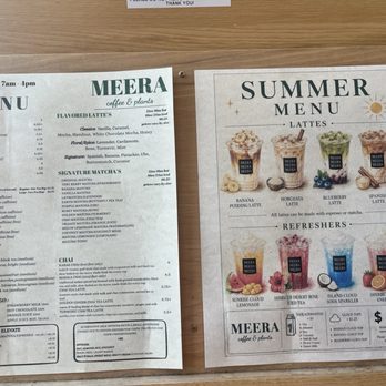 Meera Coffee & Plants - Menu - Creperies Near Me - Simi Valley, California