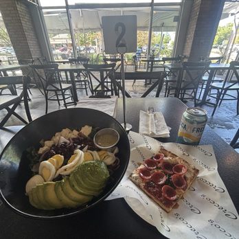 Crecco's Cafe - Cobb salad and grandma slice - Pizza Near Me - Rivervale, New Jersey