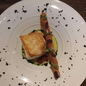 Copine - Halibut - would have lived more flavor and a little less cooking time - overall not bad - French Near Me - Seattle, Washington Copine - Halibut - would have lived more flavor and a little less cooking time - overall not bad - French Near Me - Seattle, Washington