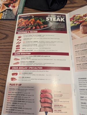 Menu photo 3 Outback Steakhouse Sacramento, CA Menu photo 3 Outback Steakhouse Sacramento, CA