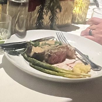 Mac's Chophouse - Ribeye steak. Mashed potatoes and asparagus - Venues & Event Spaces Near Me - Marietta, Georgia