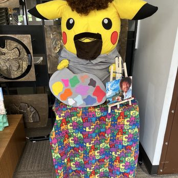 Hampden Library - pika-bob-ross exhibit - Libraries Near Me - Denver, Colorado
