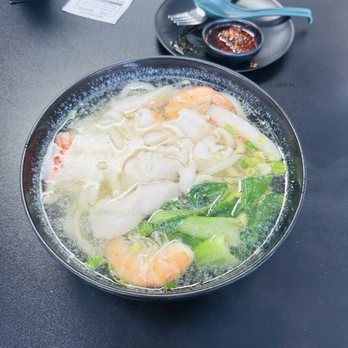 Dumpling King - Seafood Udon Noodle soup - Dim Sum Near Me - Pembroke Pines, Florida