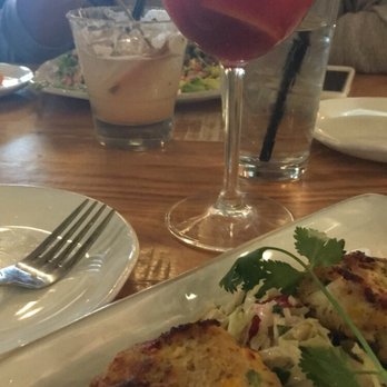Babalu - Pan-Seared Crab Cakes and sangria - Salad Near Me - Memphis, Tennessee