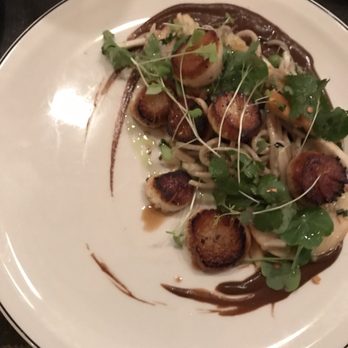 Woodberry Kitchen - Scallops with noodles - American Near Me - Baltimore, Maryland