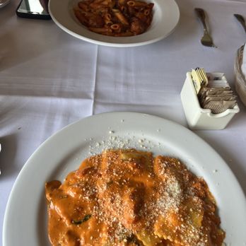 Mezza Luna Restaurant - Mezzelune al Salmone - Italian Near Me - Half Moon Bay, California
