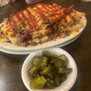 Little Richard's Barbeque - BBQ Cheese Fries - Barbeque Near Me - Walkertown, North Carolina Little Richard's Barbeque - BBQ Cheese Fries - Barbeque Near Me - Walkertown, North Carolina