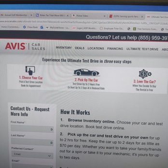 Avis Car Sales - Did not mention option to rent; only that all sales are final. - Used Car Dealers Near Me - Glendale, California Avis Car Sales - Did not mention option to rent; only that all sales are final. - Used Car Dealers Near Me - Glendale, California