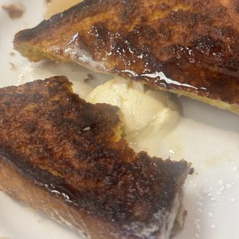 Friends Cafe - Burned French toast - Breakfast & Brunch Near Me - Tustin, California