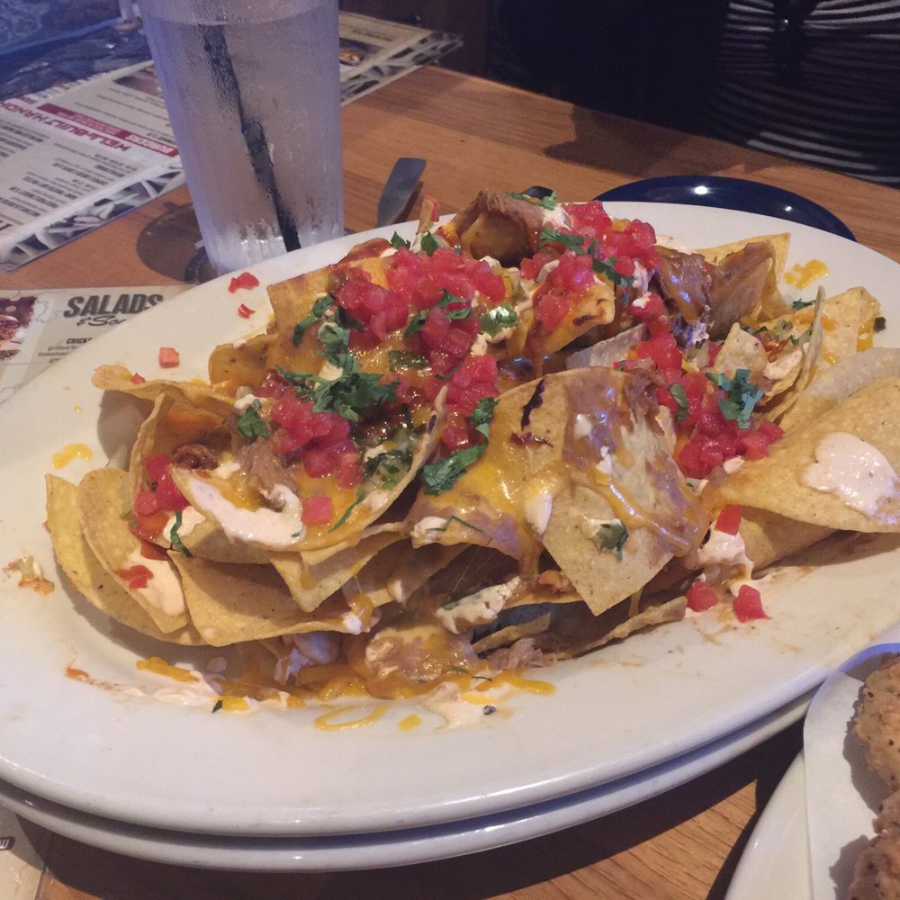 Twin Peaks - Bbq pulled pork nachos - Sports Bars Near Me - Davie, Florida Twin Peaks - Bbq pulled pork nachos - Sports Bars Near Me - Davie, Florida