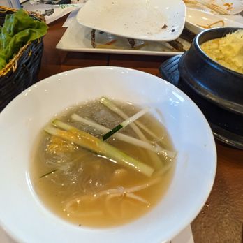 Hahm Ji Bach - Cold noodle soup - Korean Near Me - Flushing, New York