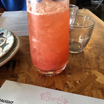 Rooster And The Pig - Uncle Ho - bourbon, raspberry, elder flower, ginger, Meyer lemon.. refreshing $9 - Vietnamese Near Me - Palm Springs, California Rooster And The Pig - Uncle Ho - bourbon, raspberry, elder flower, ginger, Meyer lemon.. refreshing $9 - Vietnamese Near Me - Palm Springs, California