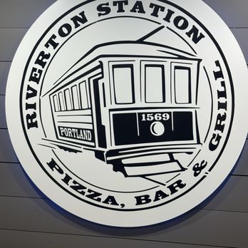 Riverton Station - Hallway sign - yes I know I should've taken a picture of my plate or the bar... - Pizza Near Me - Portland, Maine Riverton Station - Hallway sign - yes I know I should've taken a picture of my plate or the bar... - Pizza Near Me - Portland, Maine