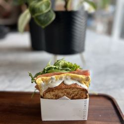 Lox Sandwich (~$11)