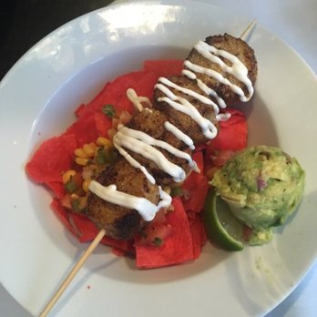 The Warehouse - Scallops and that AMAZING guacamole. Like, what? This isn't even a Mexican Restaurant! - Seafood Near Me - Alexandria, Virginia