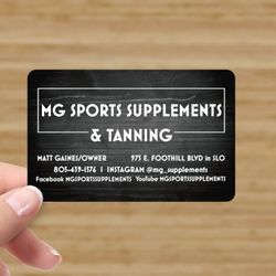 MG Sports Supplements & Tanning - MG SUPPLEMENTS & TANNING CONTACT INFO