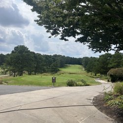 Eagle Ridge Golf Course - 18th green. Looks decent from here but once you get into the course you can see the neglect