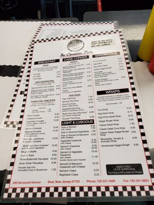 Menu photo 1 The Chocolate Soda Deal, NJ Menu photo 1 The Chocolate Soda Deal, NJ