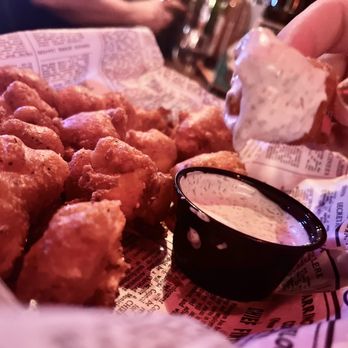 Flat Iron Tap - The BEST hand-battered cheese curds and homemade ranch dressing - Burgers Near Me - Lake Geneva, Wisconsin