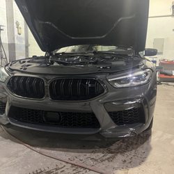 Royal Auto Body - 2023 BMW M8 front bumper impact