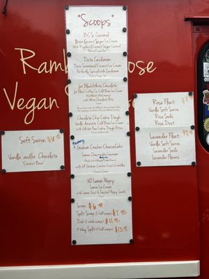 Ramblin' Rose Vegan Ice Cream Truck by null