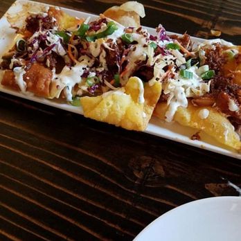 Portside Tavern - BBQ Wonton Nachos - Seafood Near Me - Bristol, Rhode Island