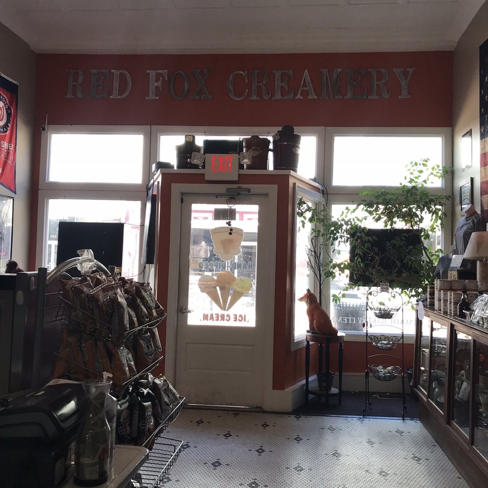 Red Fox Creamery - Interior - Ice Cream & Frozen Yogurt Near Me - Winchester, Virginia Red Fox Creamery - Interior - Ice Cream & Frozen Yogurt Near Me - Winchester, Virginia