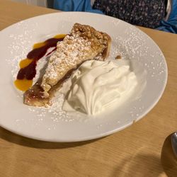 Ann Mcdonald's Cafe - Rhubarb strawberry crumble. So good!