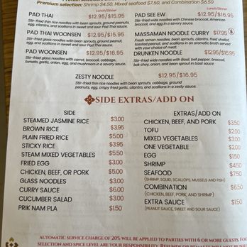 Zesty Thai - Menu 4 - Thai Near Me - Colorado Springs, Colorado Zesty Thai - Menu 4 - Thai Near Me - Colorado Springs, Colorado