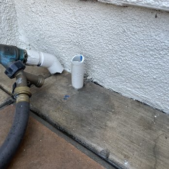 One Pro Plumbing - Broken PVC outdoor gardening faucet - Plumbing Near Me One Pro Plumbing - Broken PVC outdoor gardening faucet - Plumbing Near Me