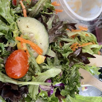 Plum Market - Greek salad (vegan) - Coffee & Tea Near Me - DFW Airport, Texas