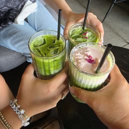 Three-way matcha Three-way matcha