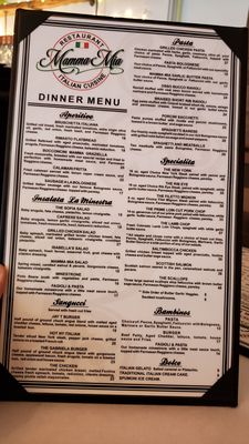 Menu photo 3 Mamma Mia Bakersfield, CA Menu photo 3 Mamma Mia Bakersfield, CA