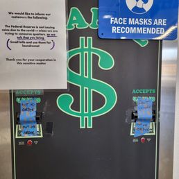 One machine is totally out of commission. One machine is totally out of commission.