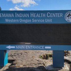 Chemawa Indian Health Center - Fancy new digital sign