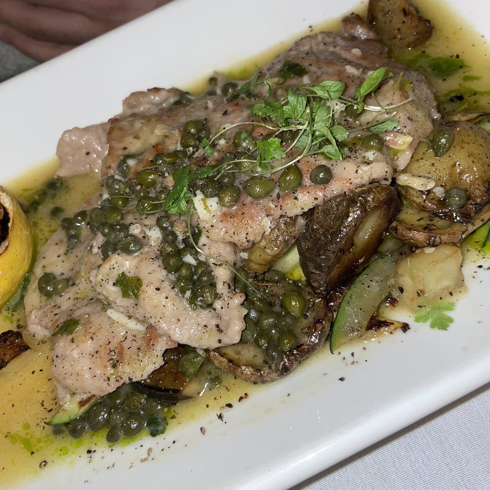 Ristorante Euno - veal with lemon and capers - Italian Near Me - Boston, Massachusetts Ristorante Euno - veal with lemon and capers - Italian Near Me - Boston, Massachusetts