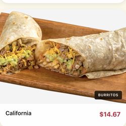 Filiberto's Mexican Food - California Burrito