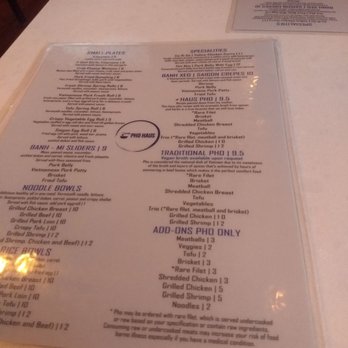 Pho Haus - Excited for beef noodle! - Vietnamese Near Me - Denver, Colorado
