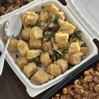 Han Palace Barracks Row - Salt & Pepper Tofu (poorly made) - Dim Sum Near Me - Washington, DC, District of Columbia