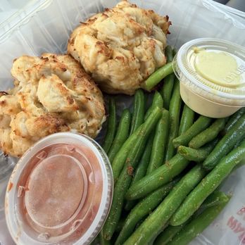 Captain's Galley Crab Cake Shack - 2 Cakes & some Strings - Seafood Near Me - Ocean City, Maryland Captain's Galley Crab Cake Shack - 2 Cakes & some Strings - Seafood Near Me - Ocean City, Maryland