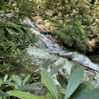 Minnehaha Falls - Mid-hike view - Parks Near Me - Tallulah Falls, Georgia