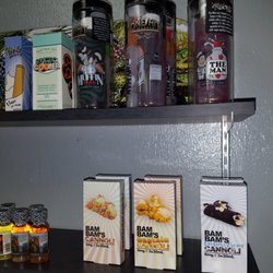 We Now Carry One Hit Wonder, Bam Bam's Cannoli, Pepe Churros, and Kinetic Cooler