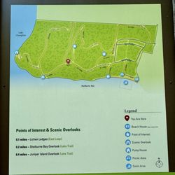 Red Rocks Park - 9/26 map