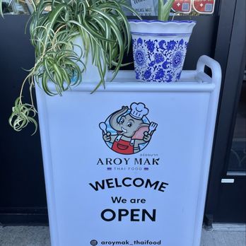 Aroy Mak Thai Food - Cute elephant on their logo - Thai Near Me - Seattle, Washington Aroy Mak Thai Food - Cute elephant on their logo - Thai Near Me - Seattle, Washington