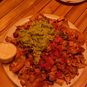 Photo of Underdogs Tres - San Francisco, CA, United States. Grilled chicken nachos. Omg crisp chips